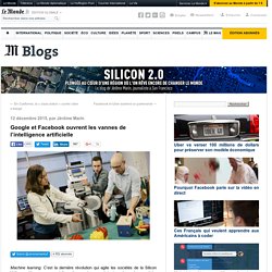 Google et Facebook ouvrent les vannes de l’intelligence artificielle