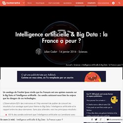 Intelligence artificielle & Big Data : la France a peur ? - Sciences