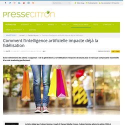 Comment l'intelligence artificielle impacte déjà la fidélisation