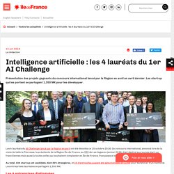 Intelligence artificielle : les 4 lauréats du 1er AI Challenge