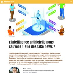 L’intelligence artificielle nous sauvera-t-elle des fake news ? – Les cahiers de l'Université Paris Descartes