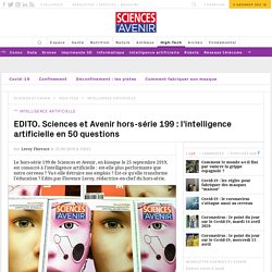 Sciences et Avenir HS 199 : l'intelligence artificielle