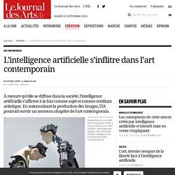 L’intelligence artificielle s’inflitre dans l’art contemporain - 26 mars 2020 - Le Journal des Arts - n° 542