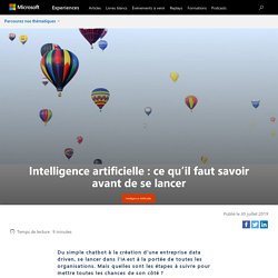 Intelligence artificielle : ce qu’il faut savoir avant de se lancer