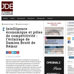 Intelligence économique et pôles de compétitivité : l'éclairage de Damien Bruté de Rémur