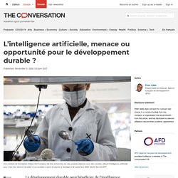 L’intelligence artificielle, menace ou opportunité pour le développement durable ?