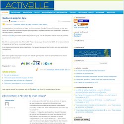 Gestion de projet en ligne