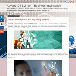 Advanz101 System - Business Intelligence: SugarCRM Integration with Any Billing Software