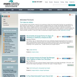 The Analytics and Site Intelligence Blog