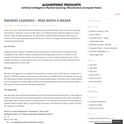 Algorithmic Thoughts - Artificial Intelligence