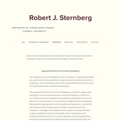 Intelligence — Robert J. Sternberg