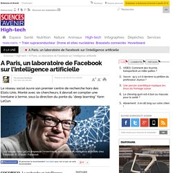 A Paris, un laboratoire de Facebook sur l’intelligence artificielle