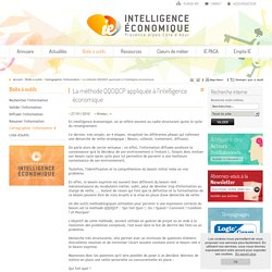 La méthode QQOQCP appliquée à l'intelligence économique et à la veille stratégique