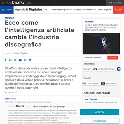 Ecco come l'intelligenza artificiale cambia l'industria discografica