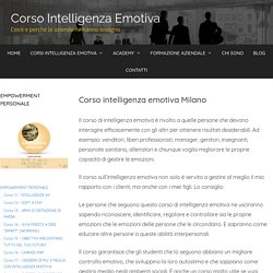 Corso intelligenza emotiva Milano - Corso Intelligenza Emotiva