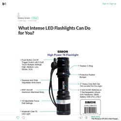 What Intense LED Flashlights Can Do for You? – Medium