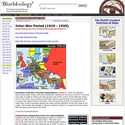 Inter-War Period, 1919 - 1939