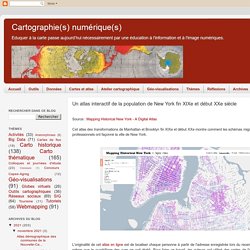 Un atlas interactif de la population de New York fin XIXe et début XXe siècle
