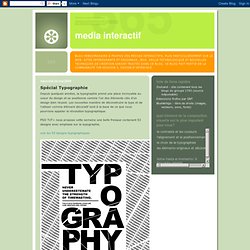 Spécial Typographie