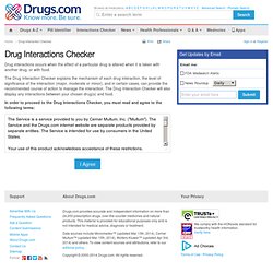 Drug Interactions Checker