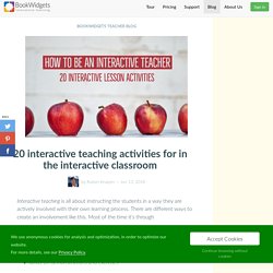 20 interactive teaching activities for in the interactive classroom