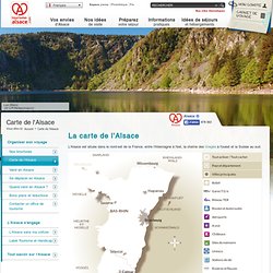 Carte interactive de l'Alsace
