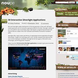 50 Interactive Silverlight Applications