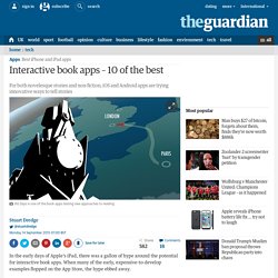 Interactive book apps – 10 of the best
