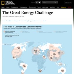Global Carbon Footprints
