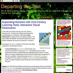 Expanding Horizons with 21st-Century Learning Tools: Interactive Visual Dictionaries