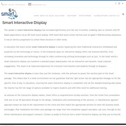 Smart Interactive Display From Smartplc