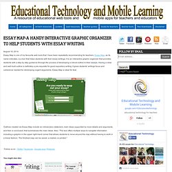 Essay Map-A Handy Interactive Graphic Organizer to Help Students with Essay Writing