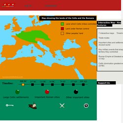 Interactive Map of the Roman Empire and Celtic Lands