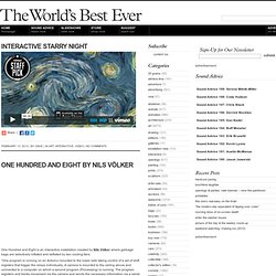 interactive - The World’s Best Ever:design, fashion, art, music,