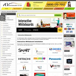 AV Interactive WhiteBoards
