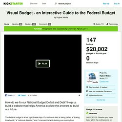 Visual Budget - an Interactive Guide to the Federal Budget by Higher Media