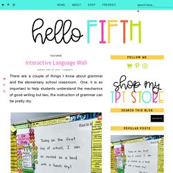 Interactive Language Wall