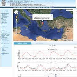 Gmap Latitude, Longitude Weather and Wave Forecast for Europe - Mediterranean Sea