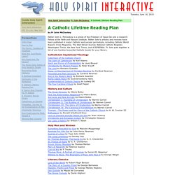 Holy Spirit Interactive: Fr John McCloskey - A Catholic Lifetime Reading Plan