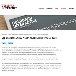 Goldbach Interactive – Insights: News, Medienmitteilungen, Fachartikel, Awards, Events