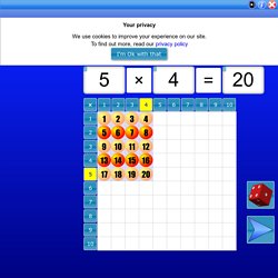 interactive times tables
