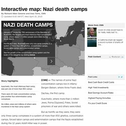 Carte interactive des camps de la mort