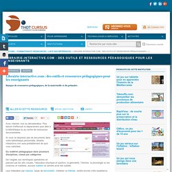 Librairie-interactive.com : des outils et ressources pédagogiques pour les enseignants