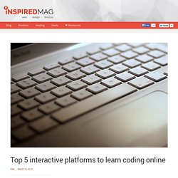 Top 5 interactive platforms to learn coding online