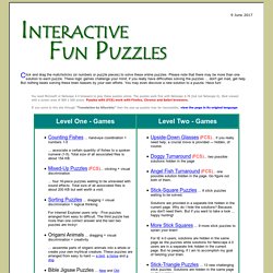 Interactive Fun Puzzles for Kids