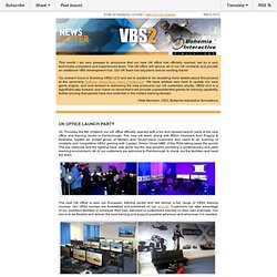 Bohemia Interactive Simulations Monthly Newsletter