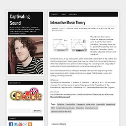Interactive Music Theory