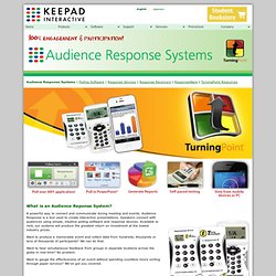 Interactive: TurningPoint Audience Response Systems
