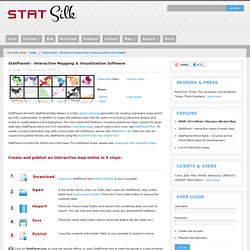 StatPlanet Map Maker – Data Visualization and Mapping Software