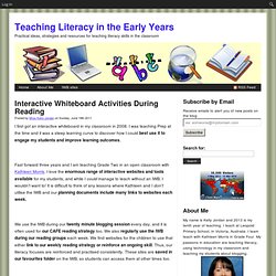 Interactive Whiteboard Activities During Reading